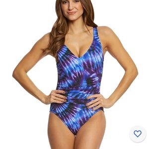 MAGICSUIT SWIMSUIT Steffi One-Piece Purple Medium Stretch